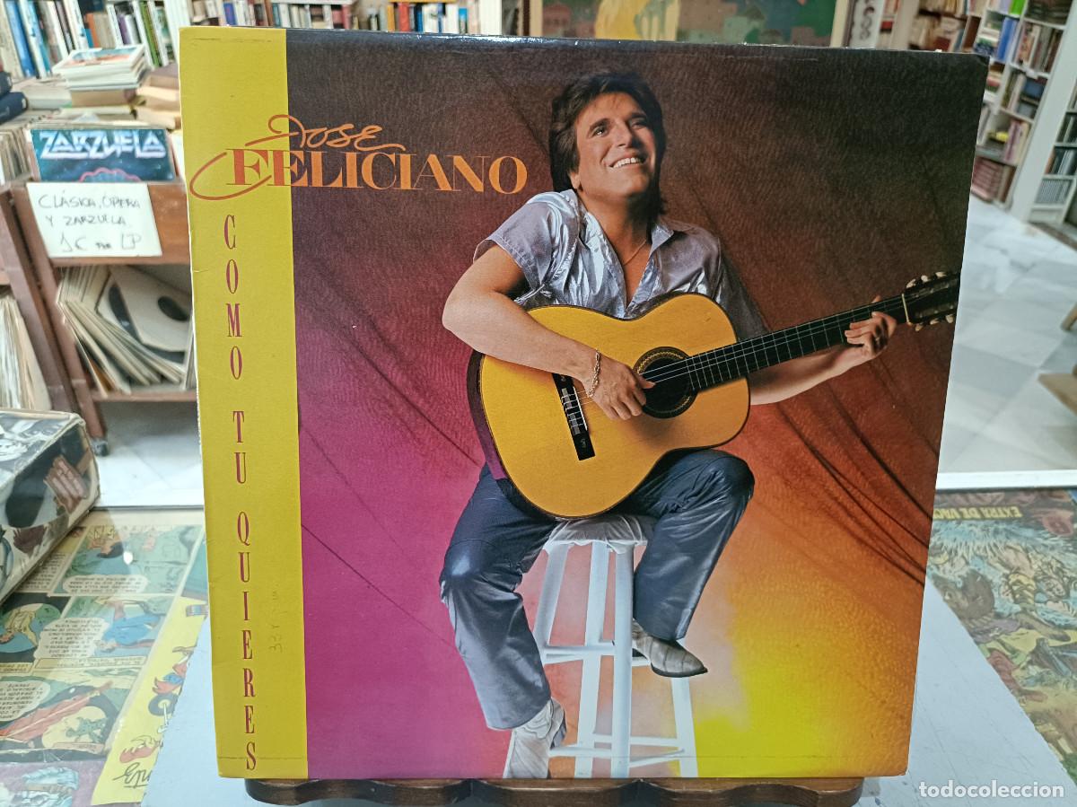 Discos de vinilo: Jos&eacute; Feliciano - Como t&uacute; quieres - LP. sello RCA 1984