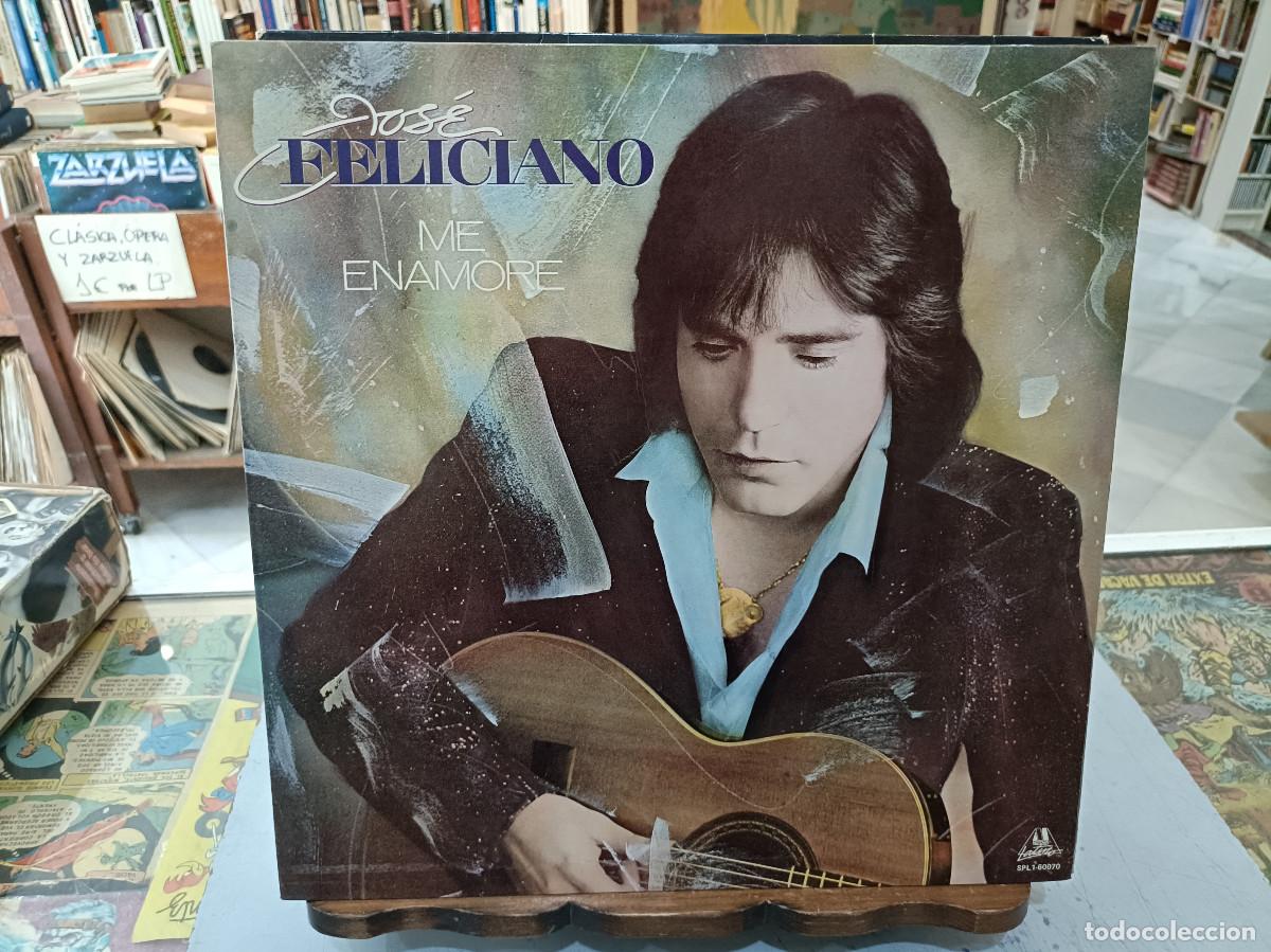 Discos de vinilo: Jos&eacute; Feliciano - Me enamor&eacute; - LP. sello Motown 1983