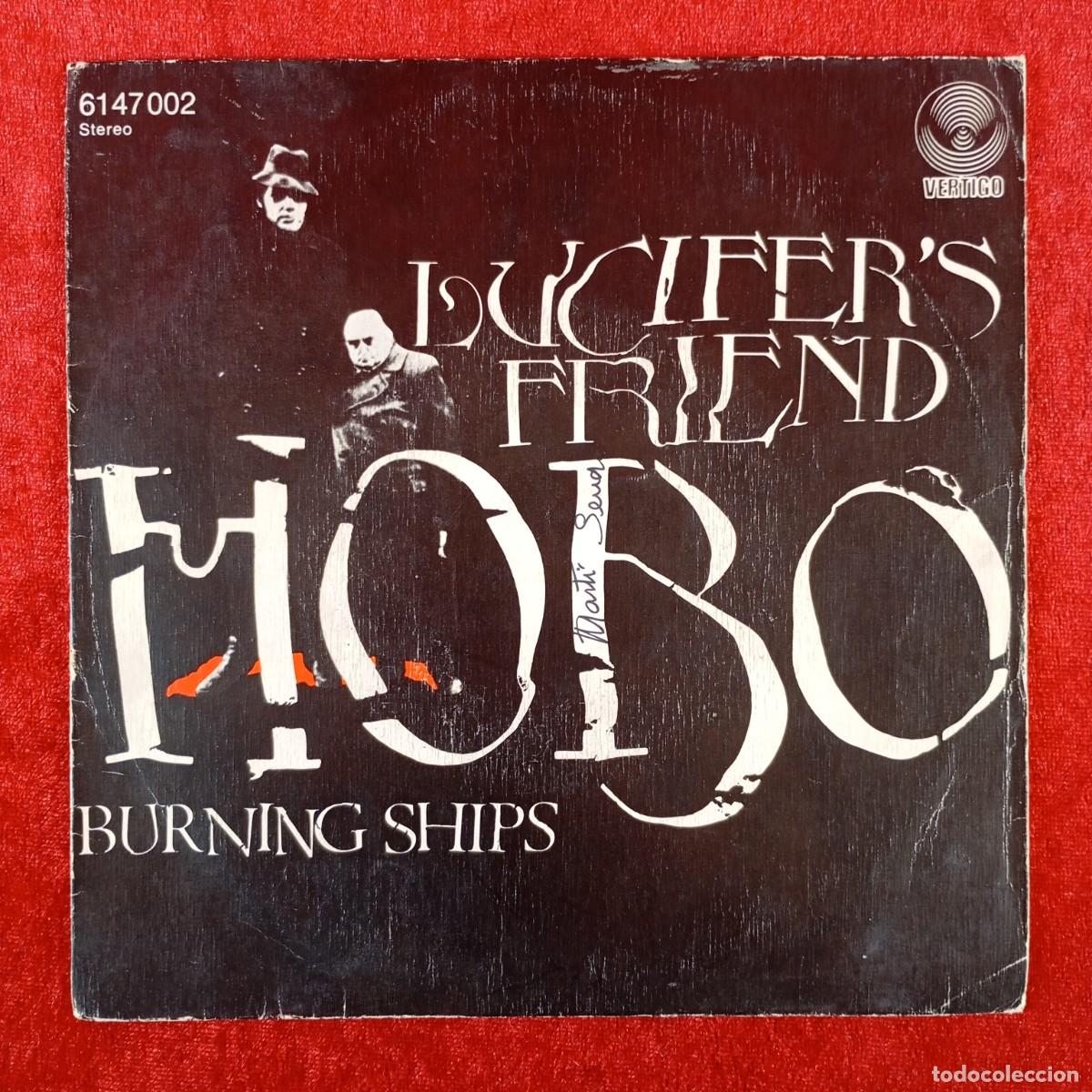 Discos de vinilo: LUCIFER'S FRIEND - HOBO BURNING SHIPS - L.P. VINILO - STEREO - VERTIGO - 6147002 / 3061