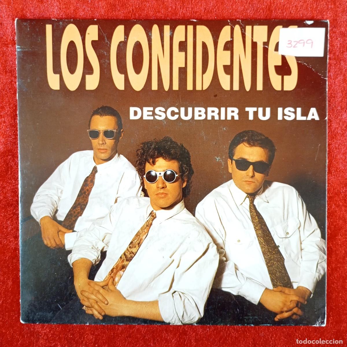 Discos de vinilo: LOS CONFIDENTES - DESCUBRIR TU ISLA - L.P. VINILO - ESTEREO - FONOMUSIC - 03.4105 / 3063