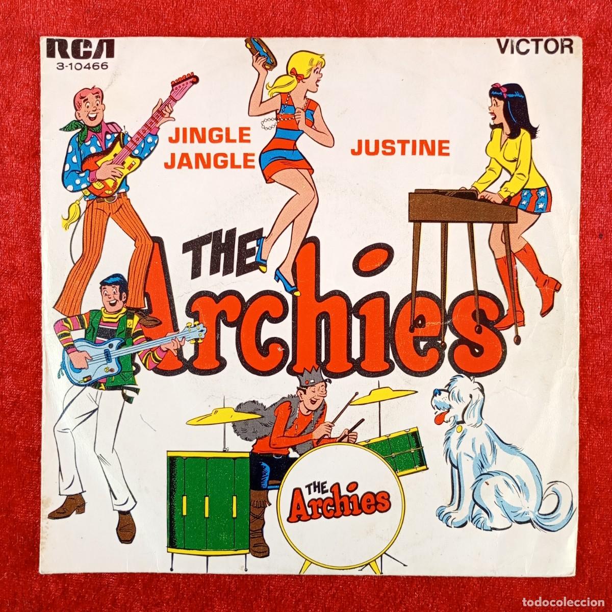 Discos de vinilo: THE ARCHIES - JINGLE JANGLE JUSTINE - L.P. VINILO - ESTEREO - RCA VICTOR - 3-10466 / 3064