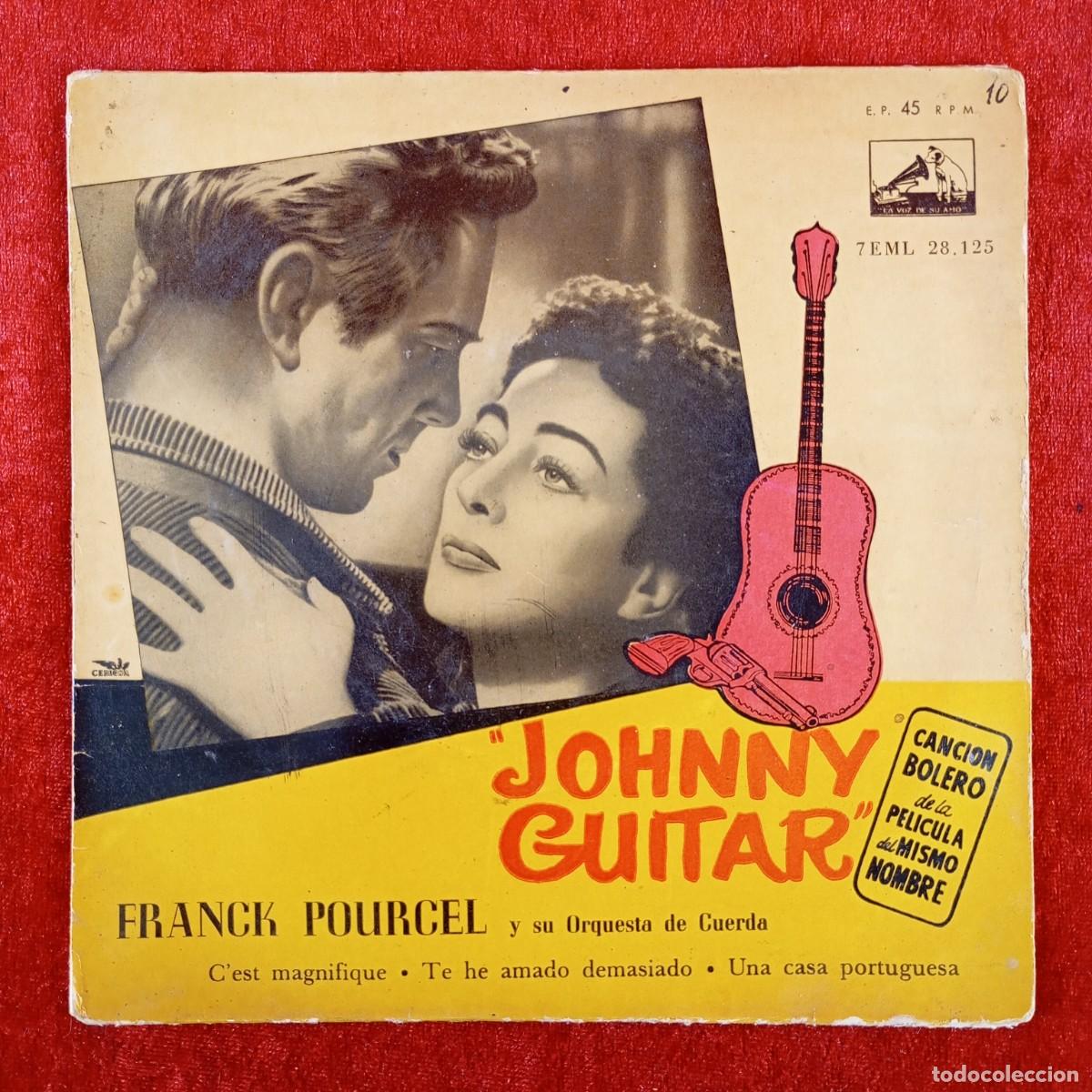 Discos de vinilo: &rdquo;JOHNNY GUITAR&rdquo; - FRANCK POURCEL - L.P. VINILO - ESTEREO - LA VOZ DE SU AMO - 7 EML 28.125 / 3065
