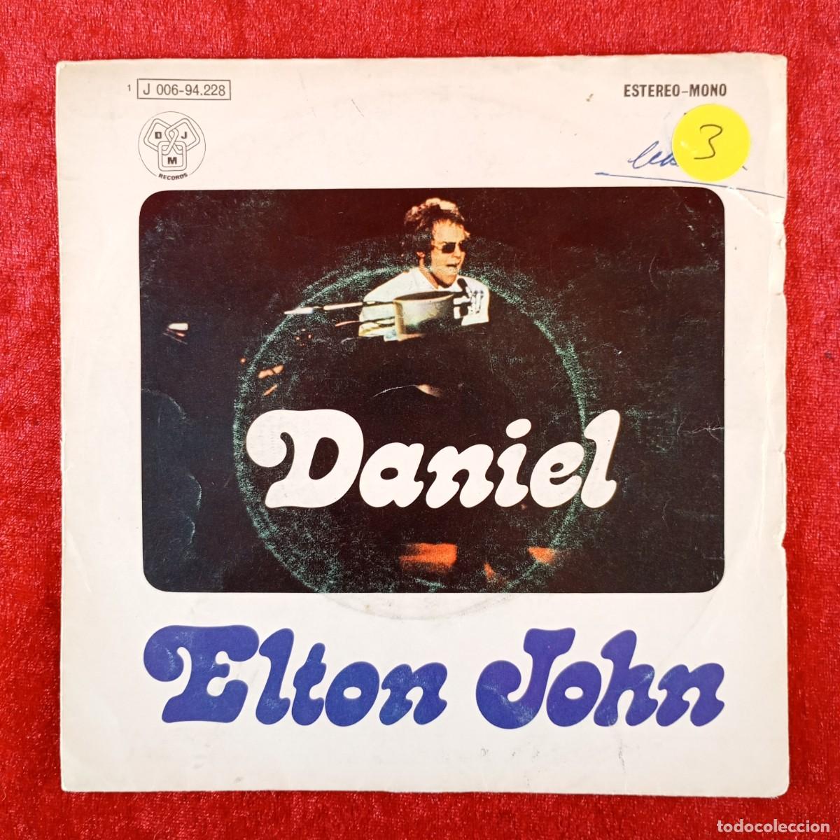 Discos de vinilo: ELTON JOHN - DANIEL - L.P. VINILO - ESTEREO-MONO - DJM RECORDS - J 006-94.228 / 3066