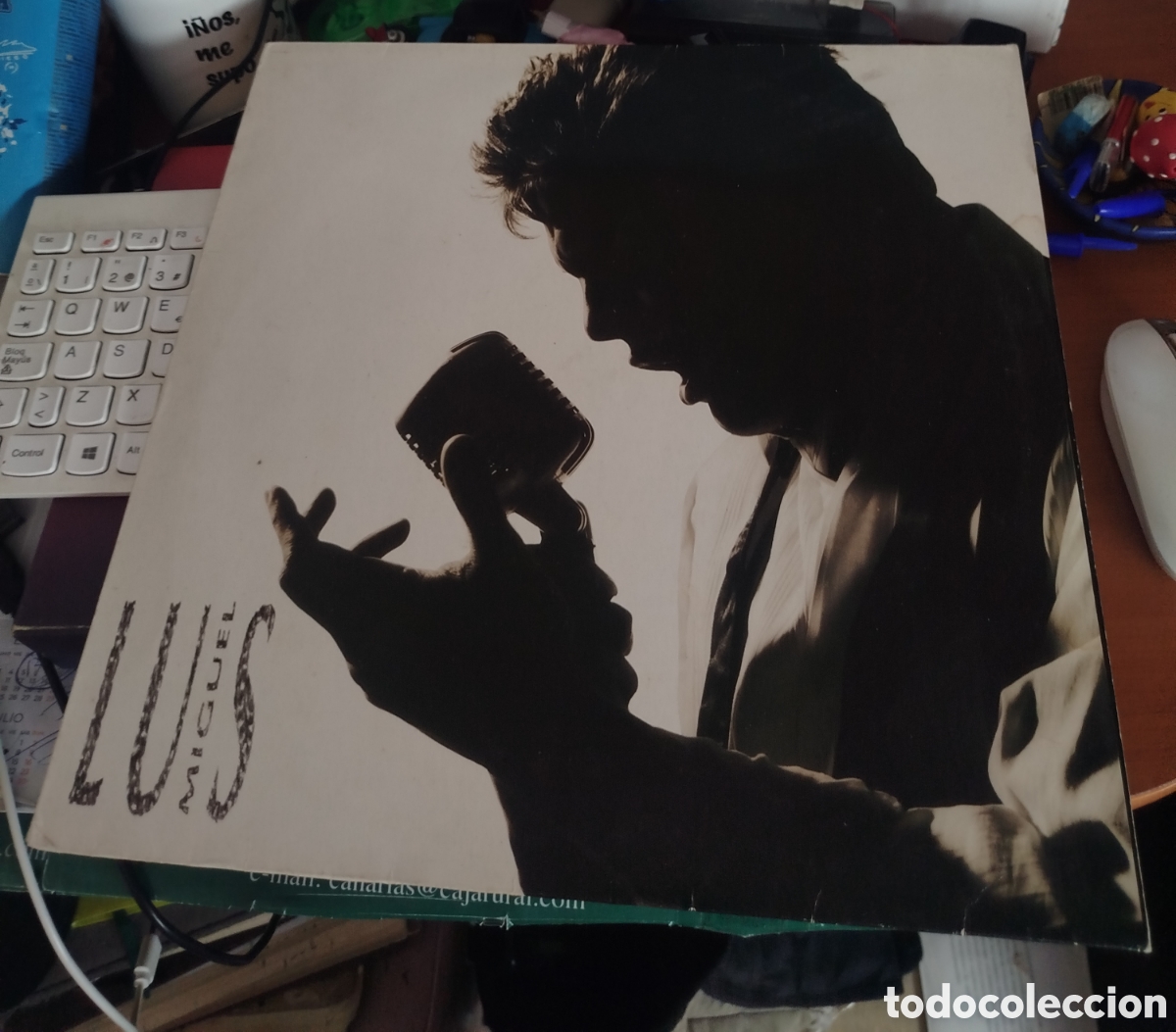 Discos de vinilo: Luis Miguel - Romance. Edici&oacute;n alemana