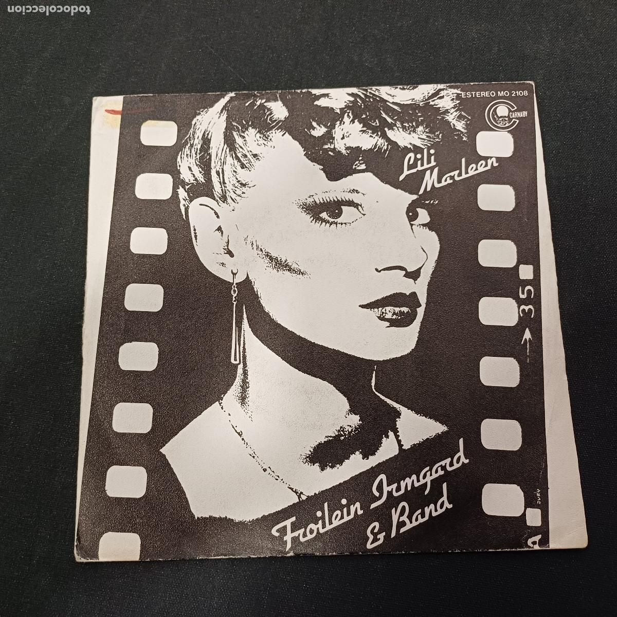 Discos de vinilo: FROILEIN IRMGARD & BAND/LILI MARLEEN/SINGLE PROMOCIONAL.