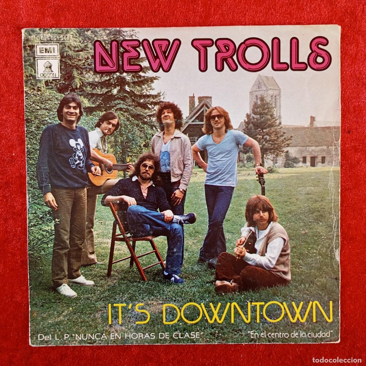 Discos de vinilo: NEW TROLLS - IT'S DOWNTOWN - L.P. VINILO - EMI-ODEON - 10 C 006-061944 / 3071