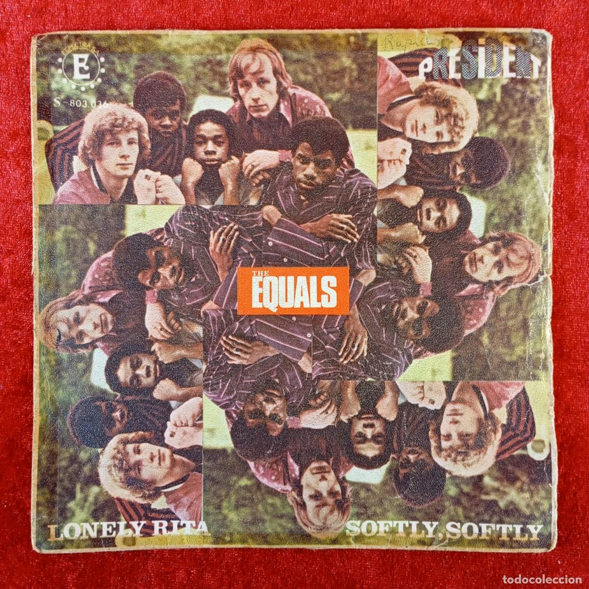 Discos de vinilo: THE EQUALS - LONELY RITA, SOFTLY, SOFTLY - L.P. VINILO - ESPECTRA - S-803.036 - FIRMADO / 3072