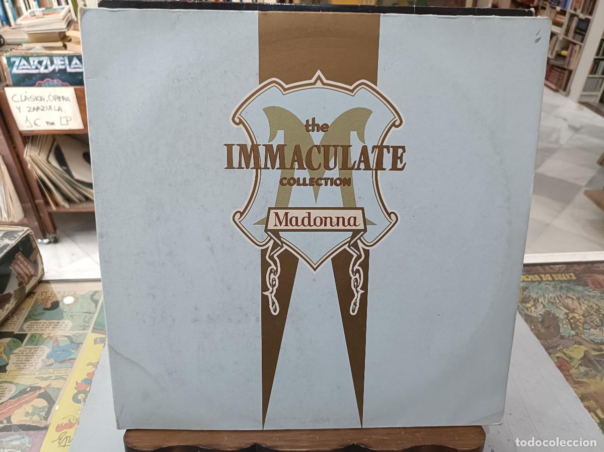 Discos de vinilo: Madonna - The Immaculate Collection - Doble LP. sello Sire 1985