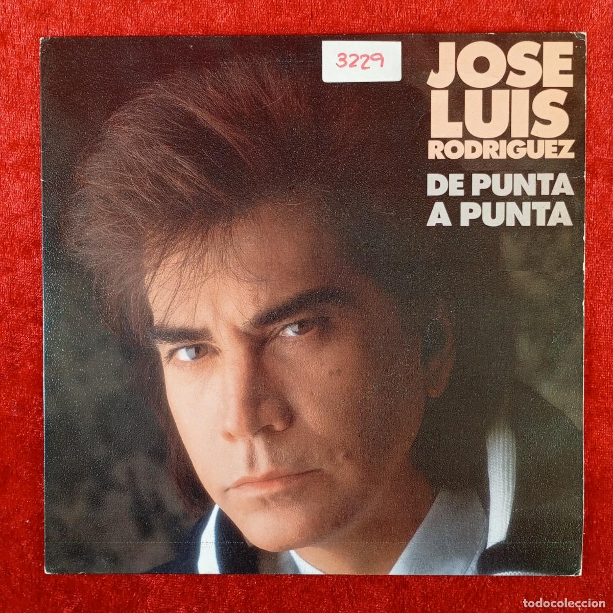Discos de vinilo: JOSE LUIS RODRIGUEZ - DE PUNTA A PUNTA - L.P. VINILO - CBS - ARIC 2569 / 3073