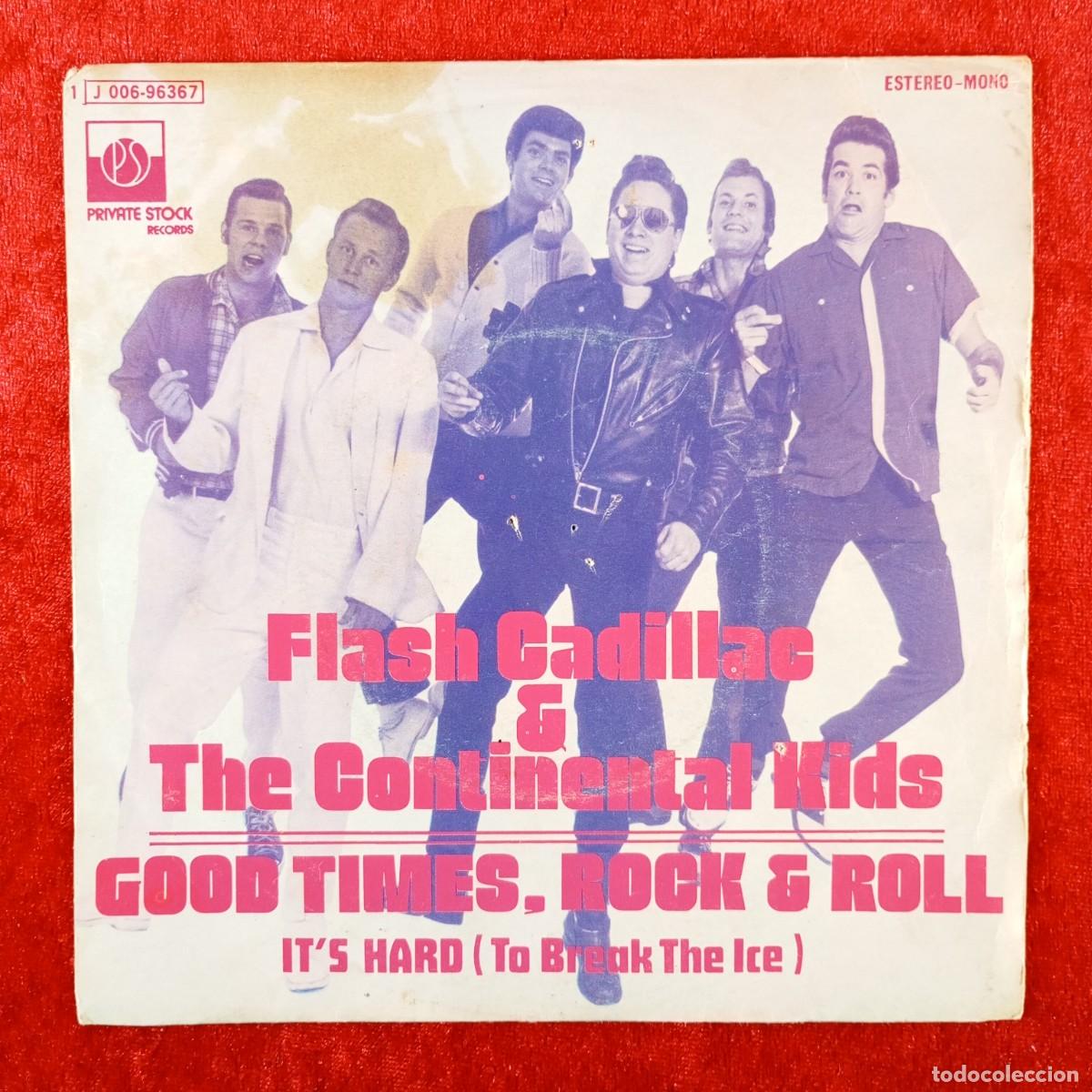 Discos de vinilo: FLASH CADILLAC & THE CONTINENTAL KIDS - L.P. VINILO - PRIVATE STOCK RECORDS - J 006-96367 / 3078