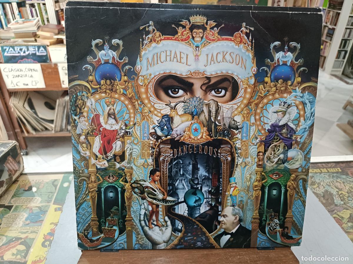 Discos de vinilo: Michael Jackson - Dangerous - Doble LP. sello EPIC 1991
