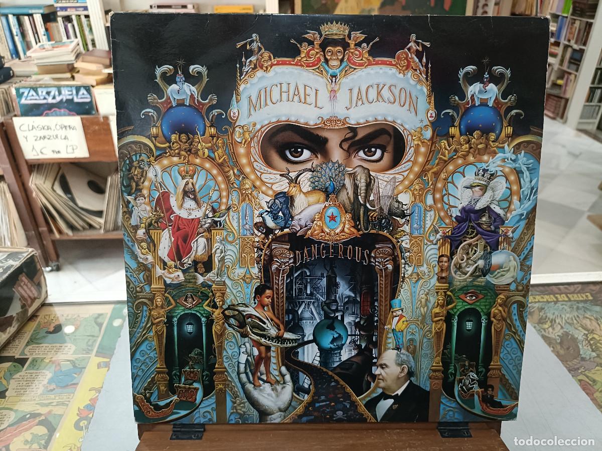 Discos de vinilo: Michael Jackson - Dangerous - Doble LP. sello EPIC 1991