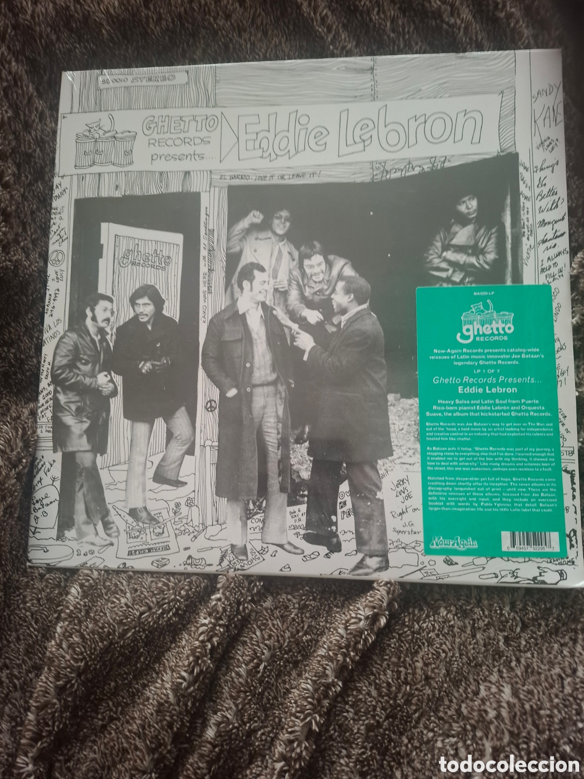 Discos de vinilo: Ghetto Records Presents Eddie Lebron reed