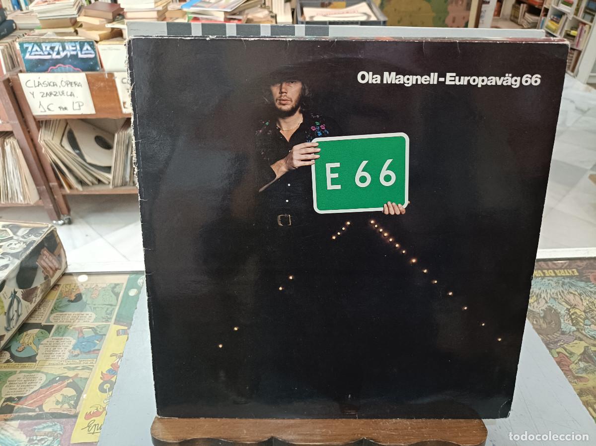 Discos de vinilo: Ola Magnell - Europav&auml;g 66 - LP. sello Metronome 1981
