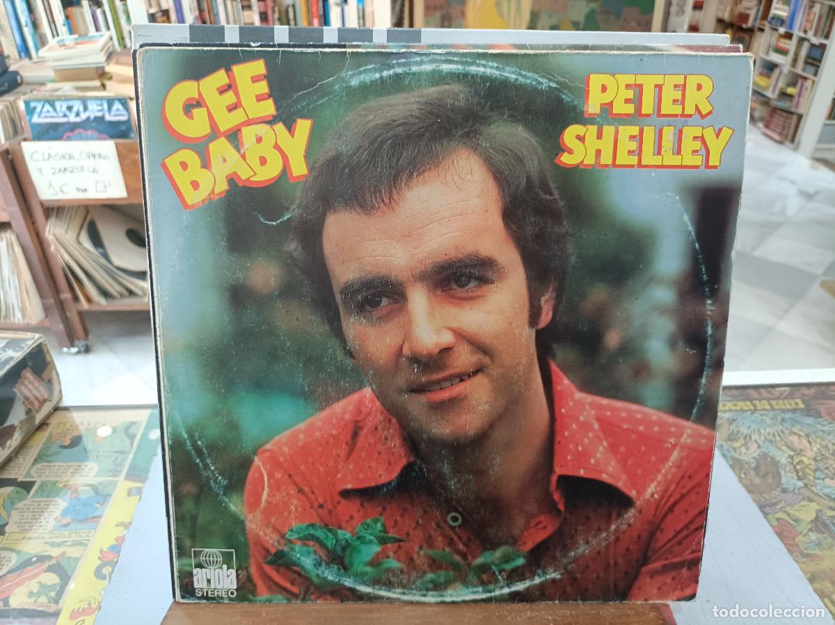 Discos de vinilo: Peter Shelley - Gee Baby - LP. sello Ariola 1975