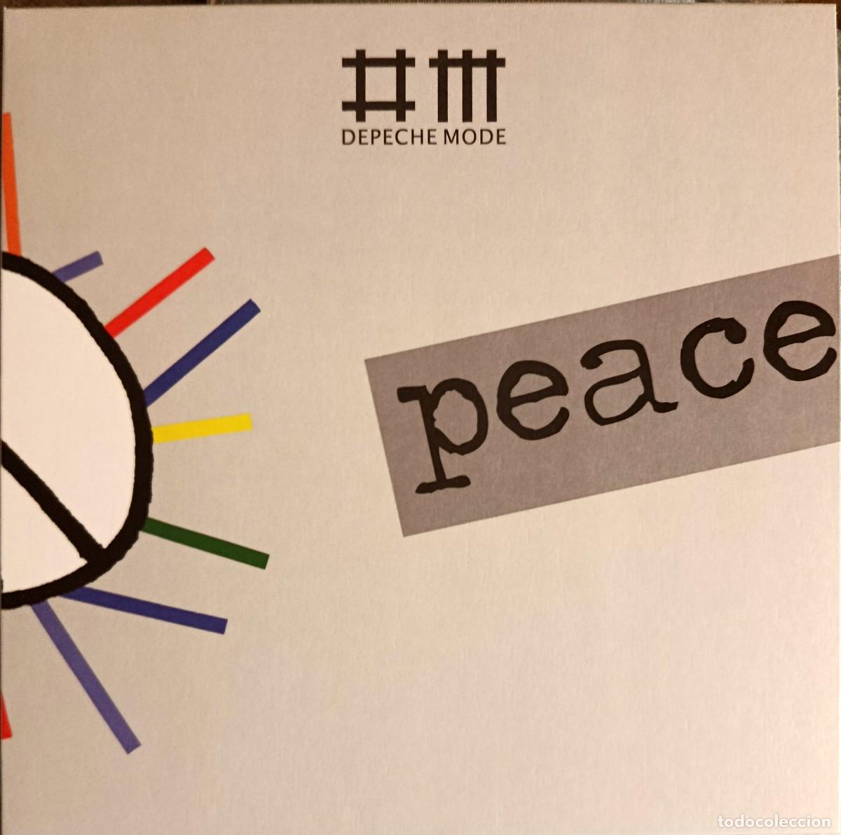 Discos de vinilo: vinilo 12&rdquo;. Depeche Mode. Peace.L12BONG 41. Nuevo.