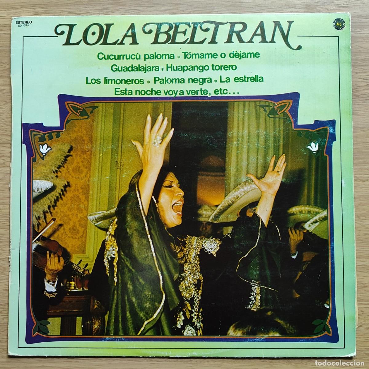Discos de vinilo: LOLA BELTR&Aacute;N. CUCURRUCUC&Uacute; PALOMA Y OTRAS.
