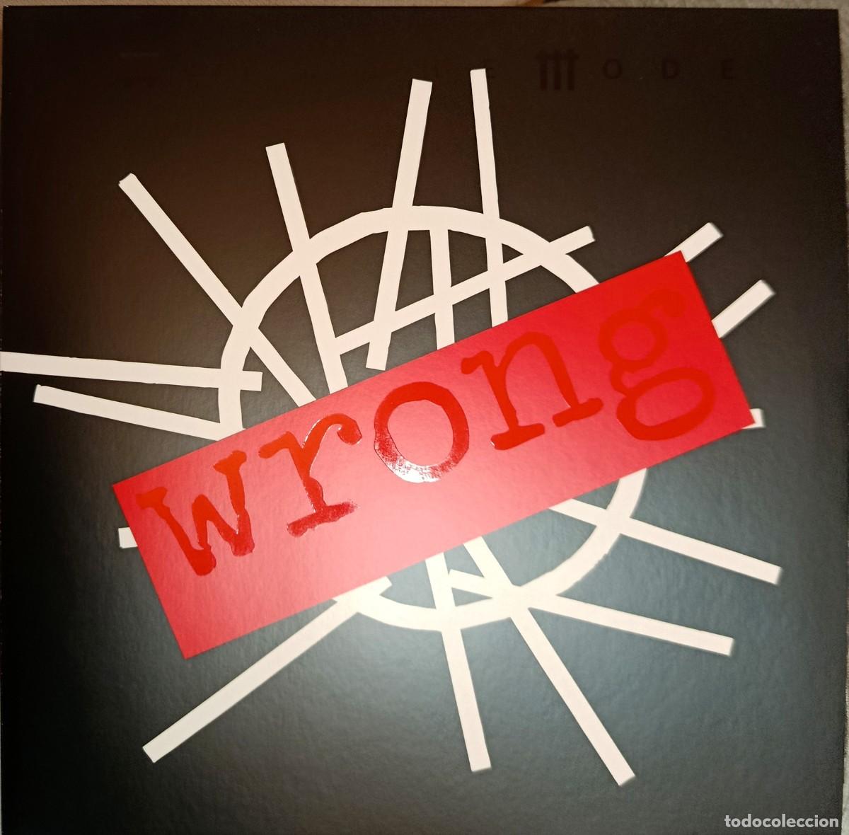 Discos de vinilo: vinilo 12&rdquo;. Depeche Mode.Wrong.L12BONG 40. Nuevo.