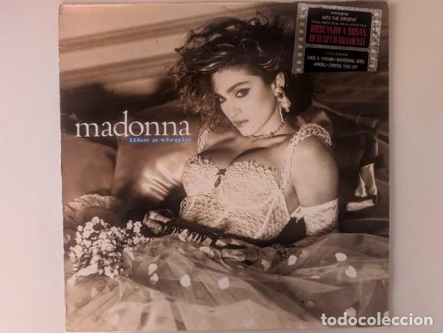 Discos de vinilo: L1281 - MADONNA LIKE A VIRGIN INTHO THE GROOVE LP VINILO(PELICULA BUSCANDO A SUSANDESESPERADAMENTE)