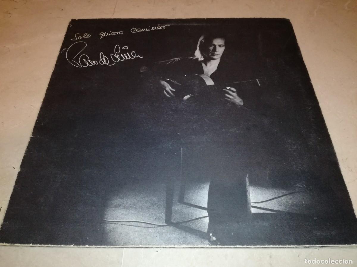 Discos de vinilo: PACO DE LUCIA-SOLO QUIERO CAMINAR-GATEFOLD-ORIGINAL 1981-PHILIPS