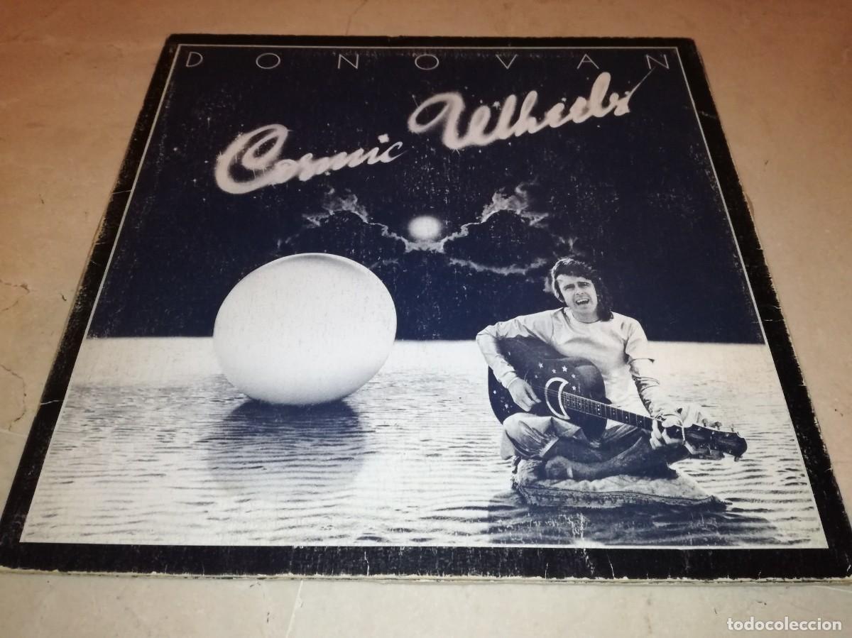 Discos de vinilo: DONOVAN-COSMIC WHEELS-GATEFOLD-ORIGINAL ESPA&Ntilde;OL 1973