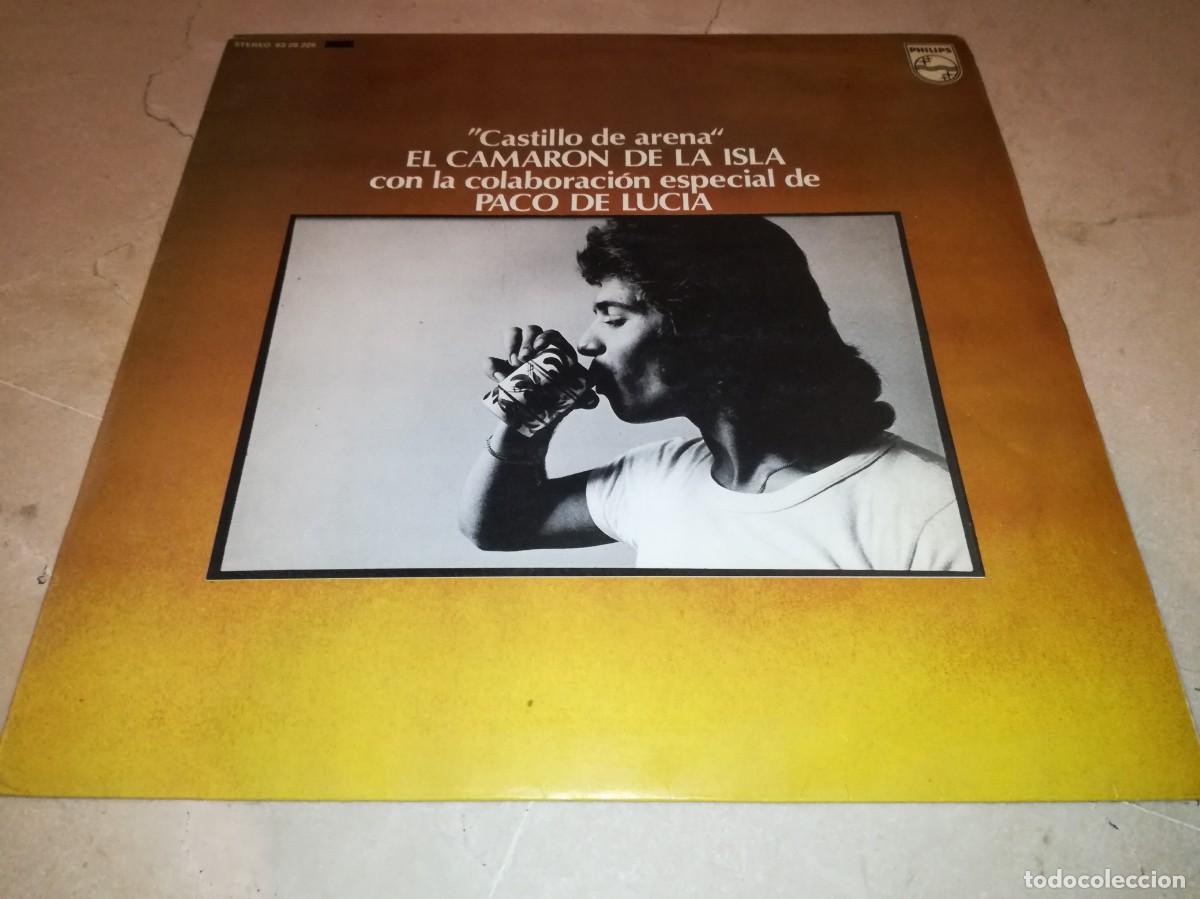 Discos de vinilo: CAMARON DE LA ISLA CON PACO DE LUCIA-CASTILLO DE ARENA