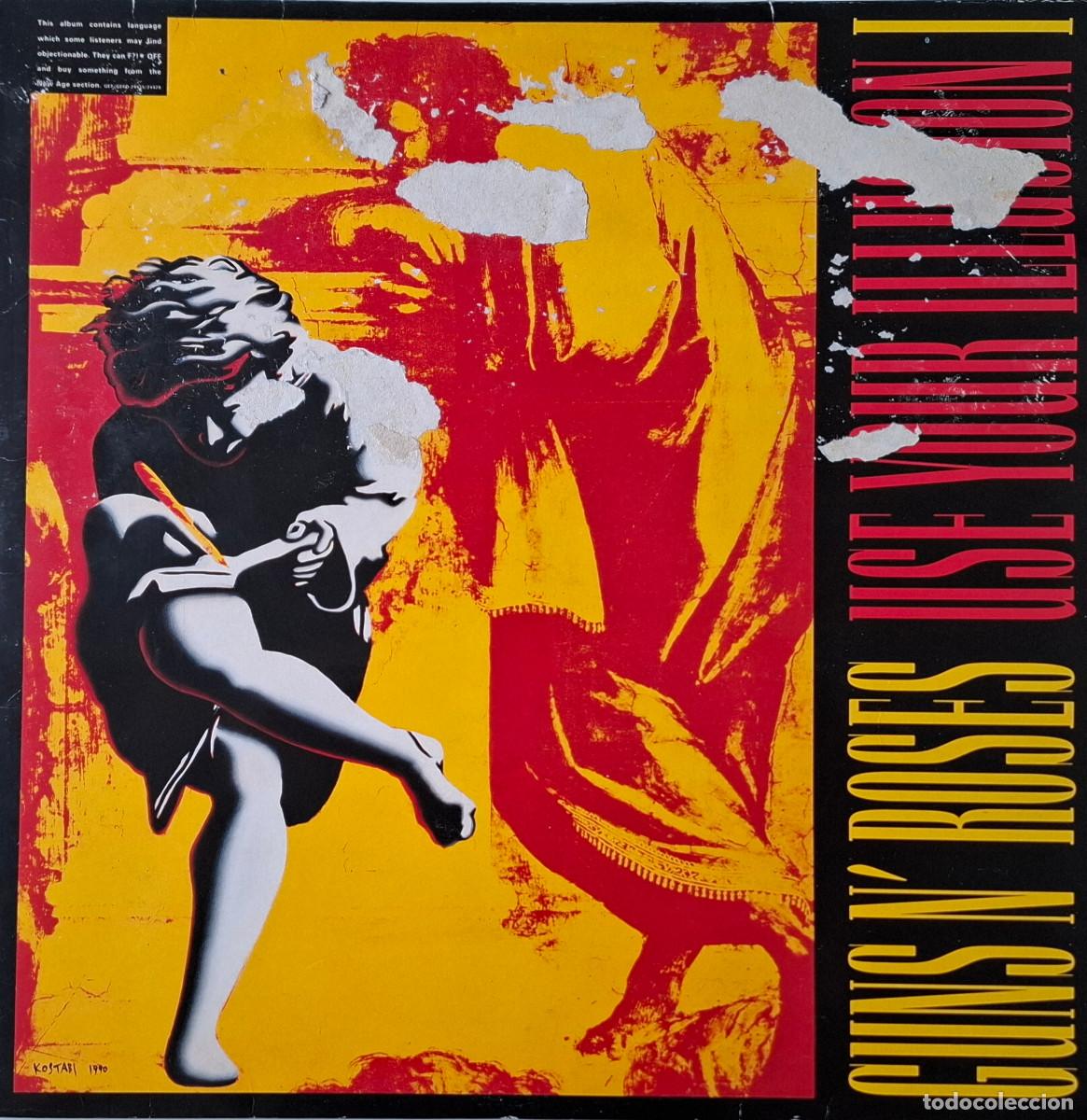 Discos de vinilo: Guns N' Roses &ndash; Use Your Illusion I &ndash; Doble LP Vinilo Gatefold 1991