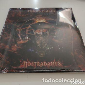 Discos de vinilo: TRIPLE VINILO COLOREADO DE JUDAS PRIEST - NOSTRADAMUS - LEER DESCRIPCI&Oacute;N Y CONDICIONES DE VENTA