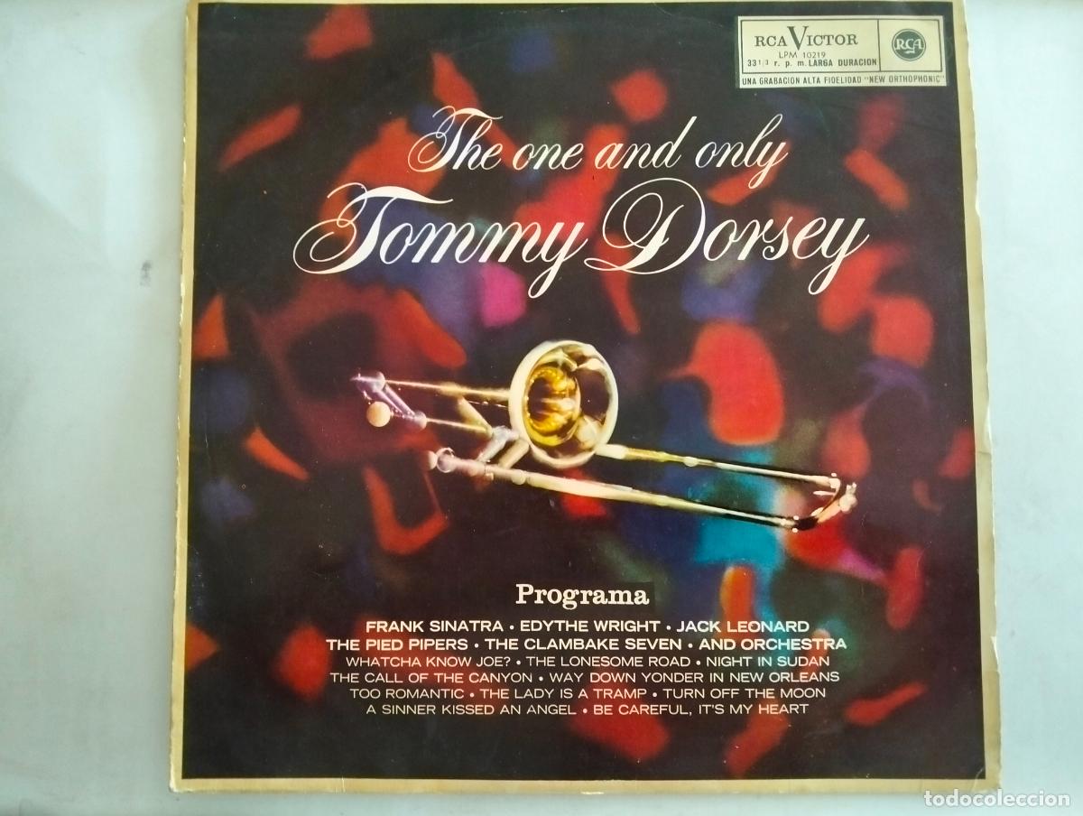 Discos de vinilo: EL INCOMPARABLE TOMMY DORSEY, DISCO LP, EDITADO RCA ESPA&Ntilde;OLA, A&Ntilde;O 1963