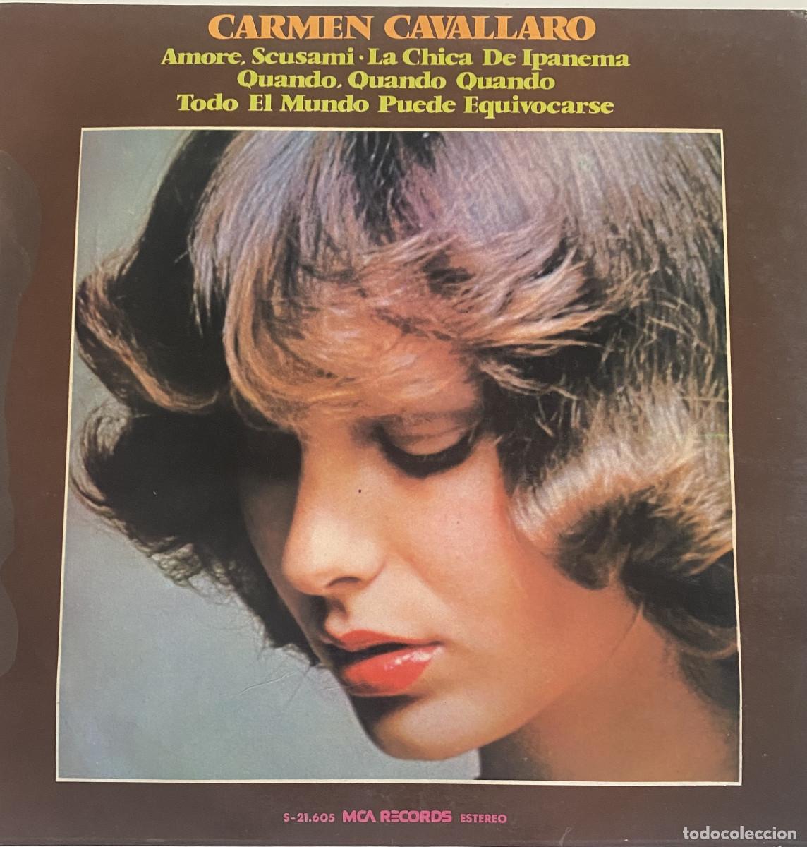 Discos de vinilo: CARMEN CAVALLARO - CARMEN CAVALLARO - 1973 - MCA RECORDS - MOVIEPLAY - VER FOTOS