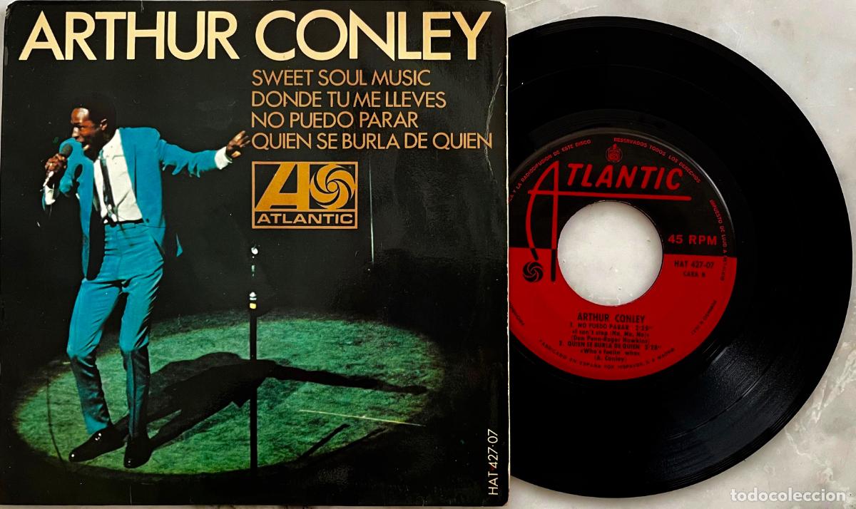 Discos de vinilo: ARTHUR CONLEY. SWEET SOUL MUSIC + 3 TEMAS. EP ORIGINAL ESPA&Ntilde;A 1967