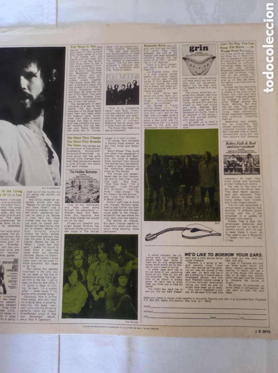 Discos de vinilo: ARGENT - IN DEEP (1973) - Foto 5