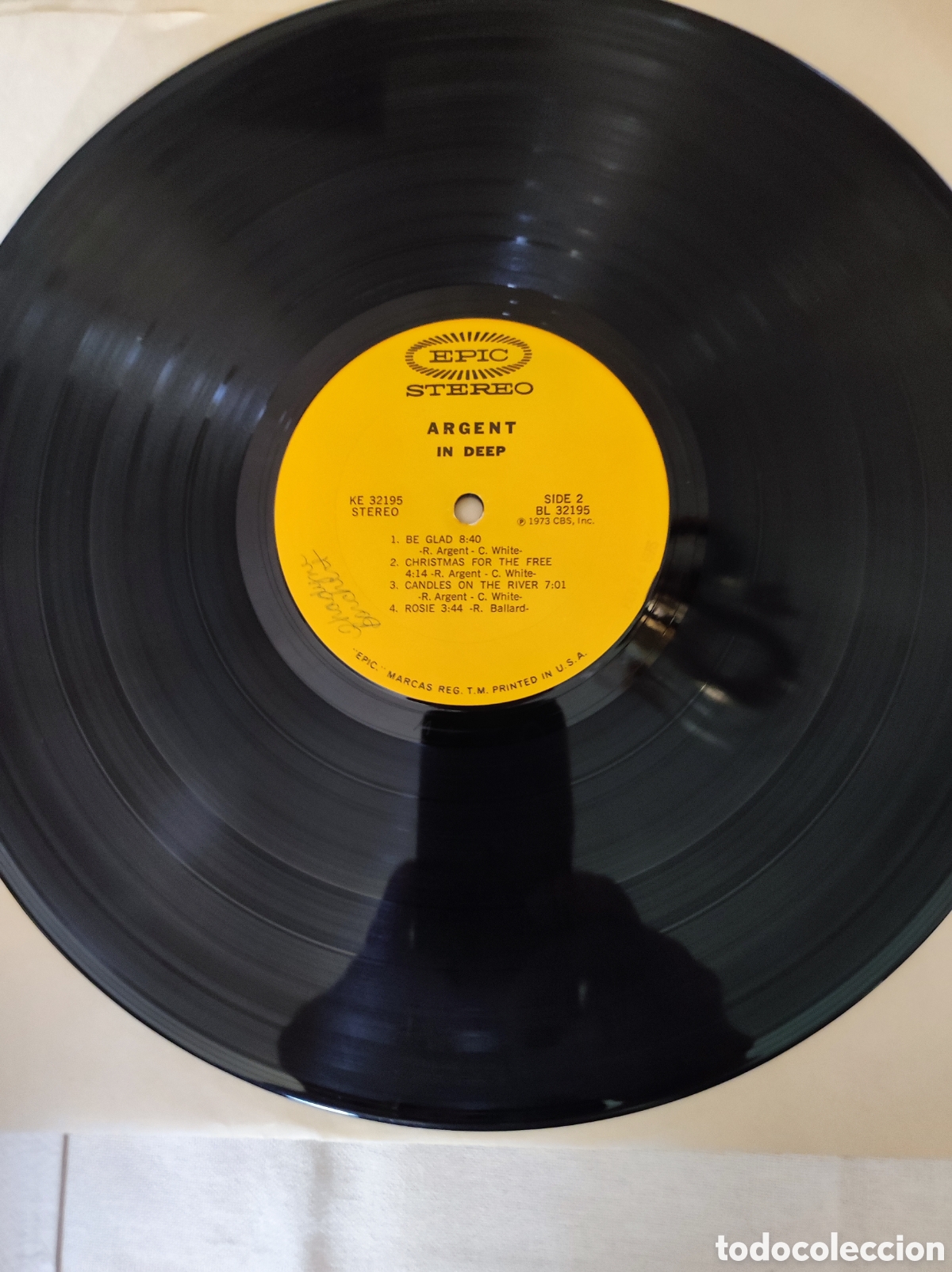 Discos de vinilo: ARGENT - IN DEEP (1973) - Foto 7
