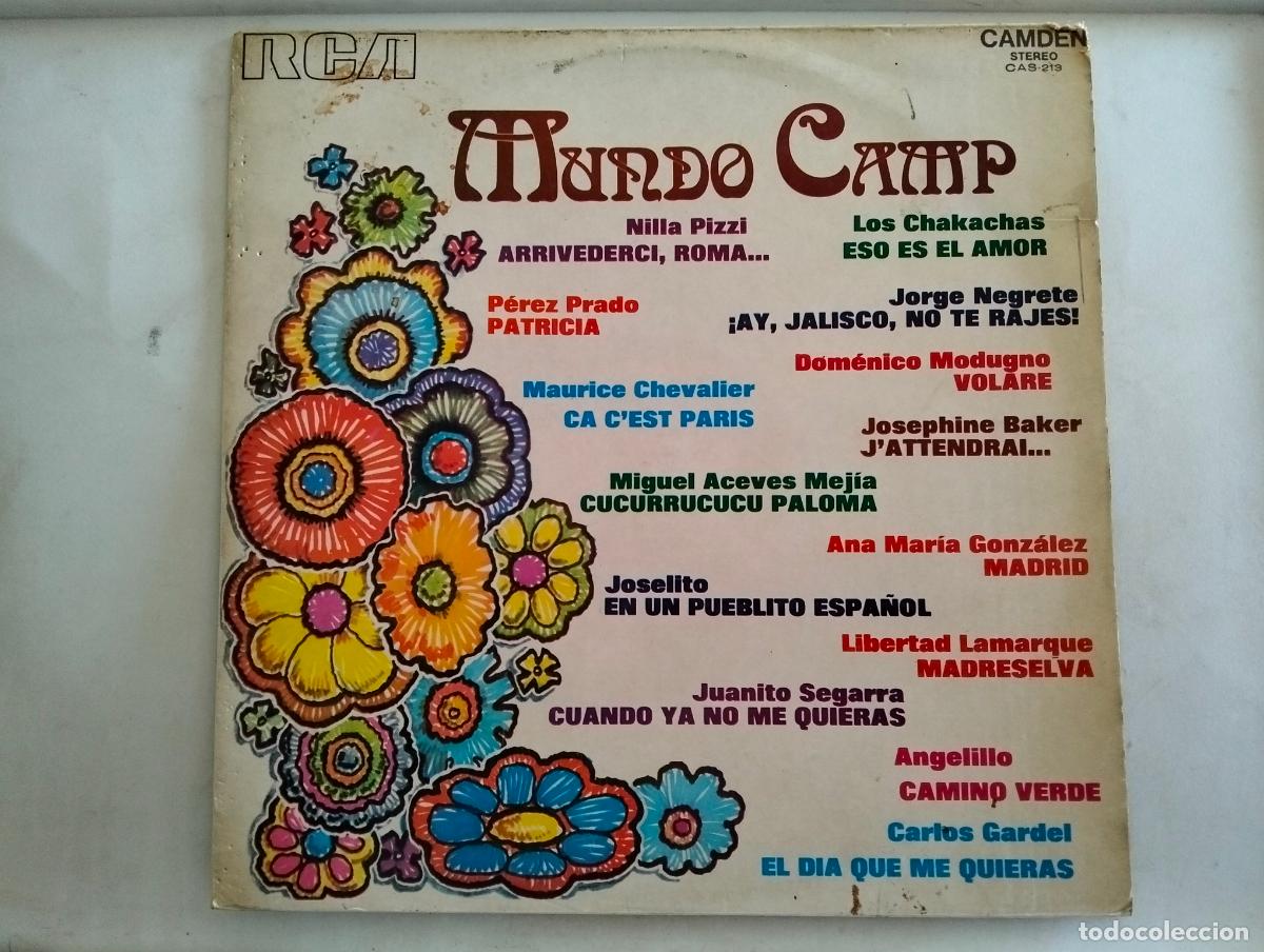 Discos de vinilo: MUNDO CAMP, DISCO LP, EDITADO RCA, A&Ntilde;O 1972