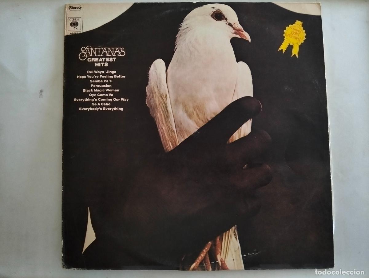 Discos de vinilo: SANTANAS, DISCO LP GREATEST HITS, EDITADO CBS, A&Ntilde;O 1974