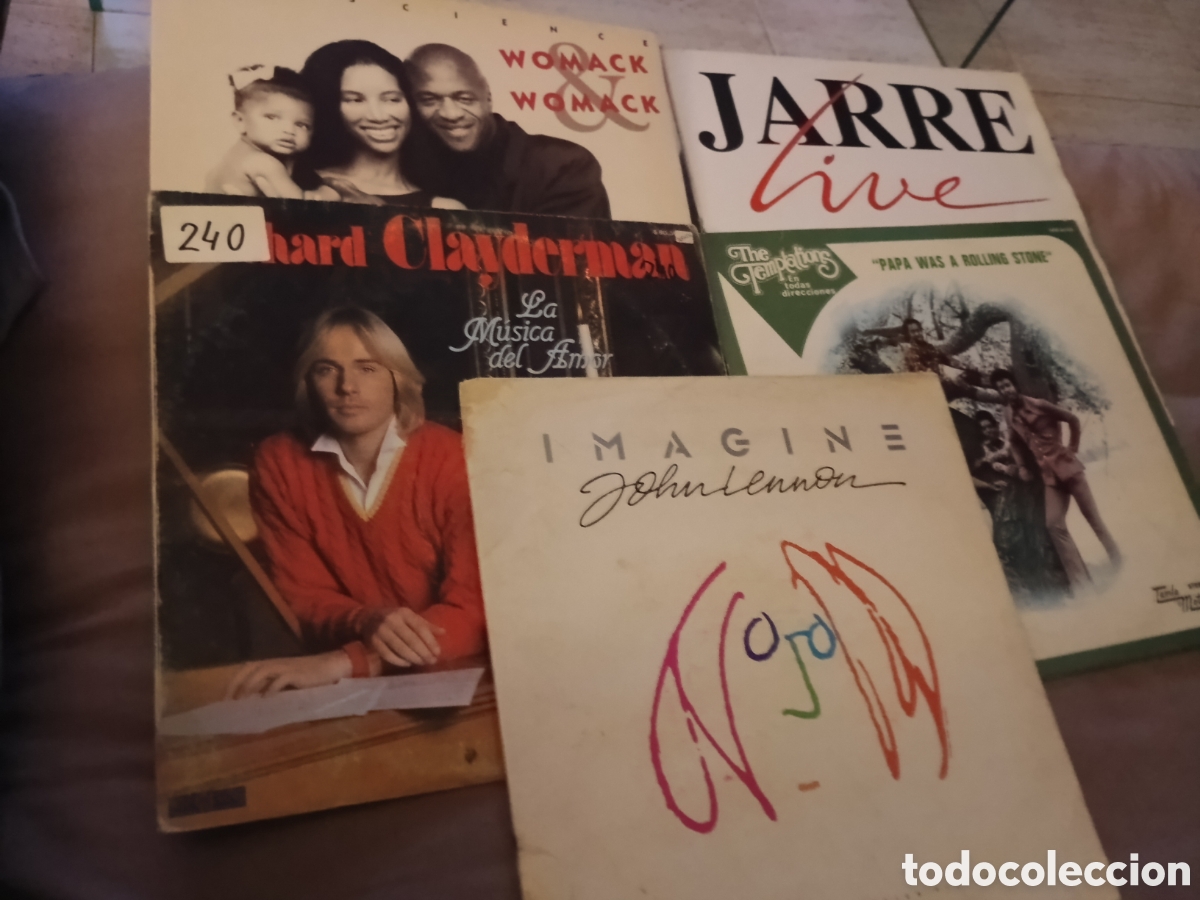 Discos de vinilo: Lote de discos variados