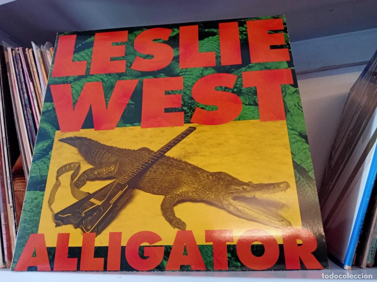 Discos de vinilo: Leslie West &lrm;&ndash; Alligator lp Europe 1989