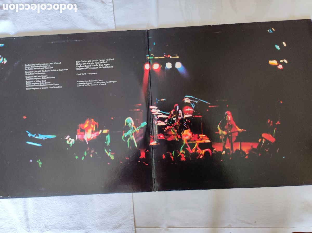 Discos de vinilo: ARGENT - ENCORE (LIVE IN CONCERT) - Foto 3