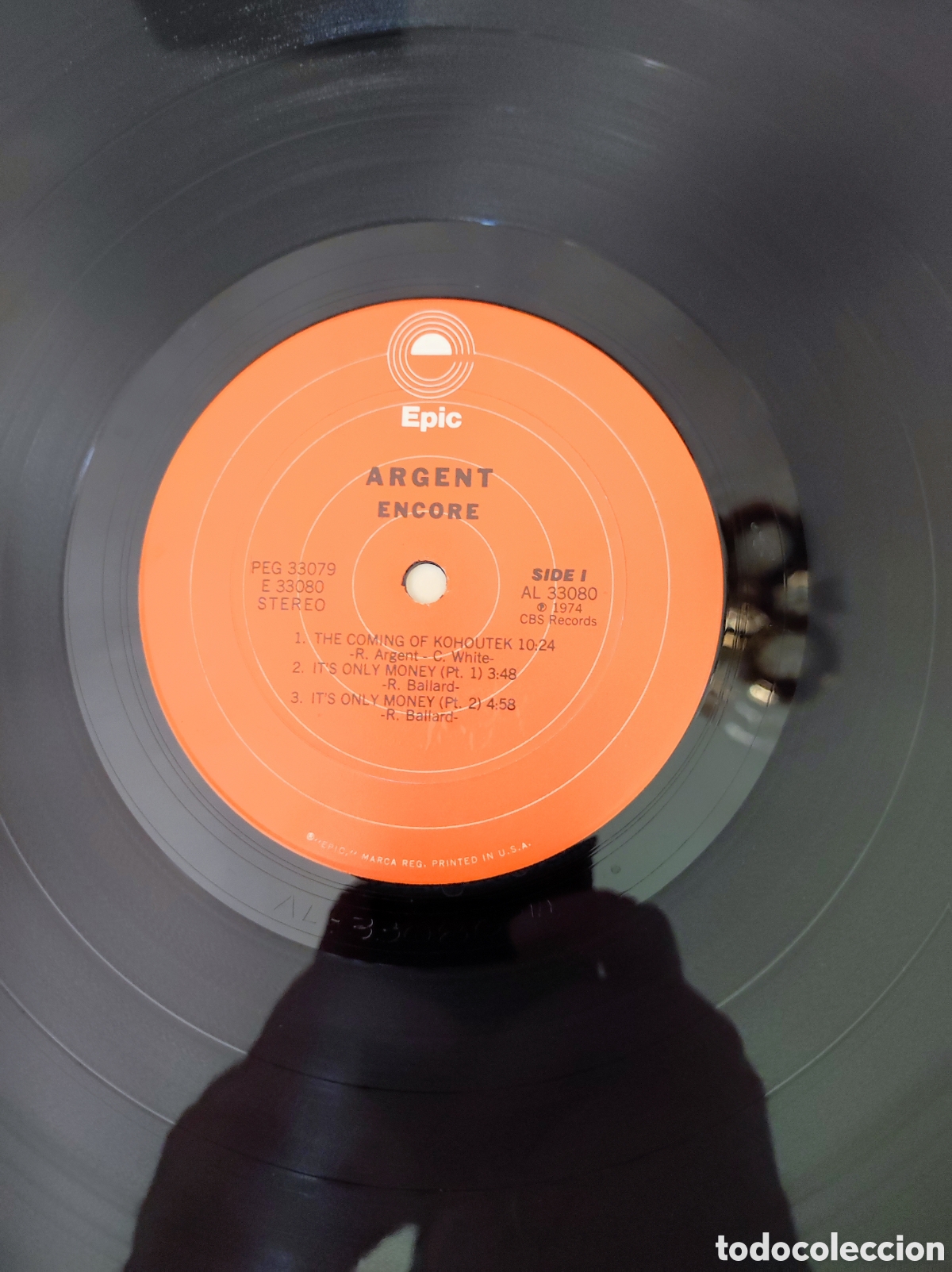 Discos de vinilo: ARGENT - ENCORE (LIVE IN CONCERT) - Foto 4