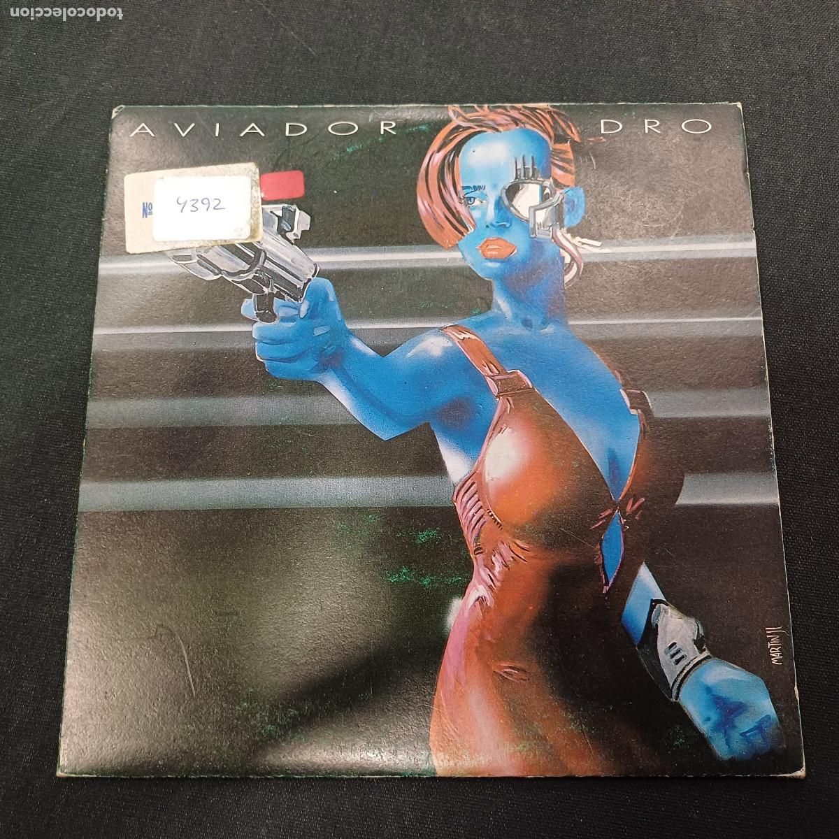 Discos de vinilo: AVIADOR DRO/CORAZON ARTIFICIAL/SINGLE PROMOCIONAL. - Foto 1