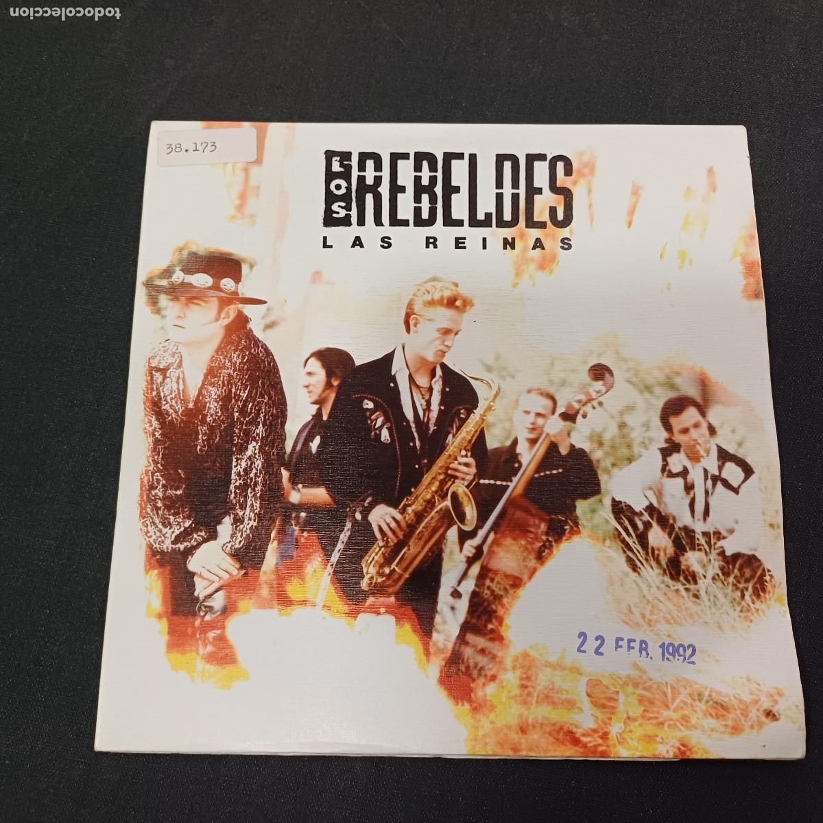 Discos de vinilo: LOS REBELDES/LAS REINAS/SINGLE PROMOCIONAL.
