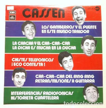 Discos de vinilo: CASSEN (LP 1972) CASEN - 10 MONOLOGOS y CHISTES