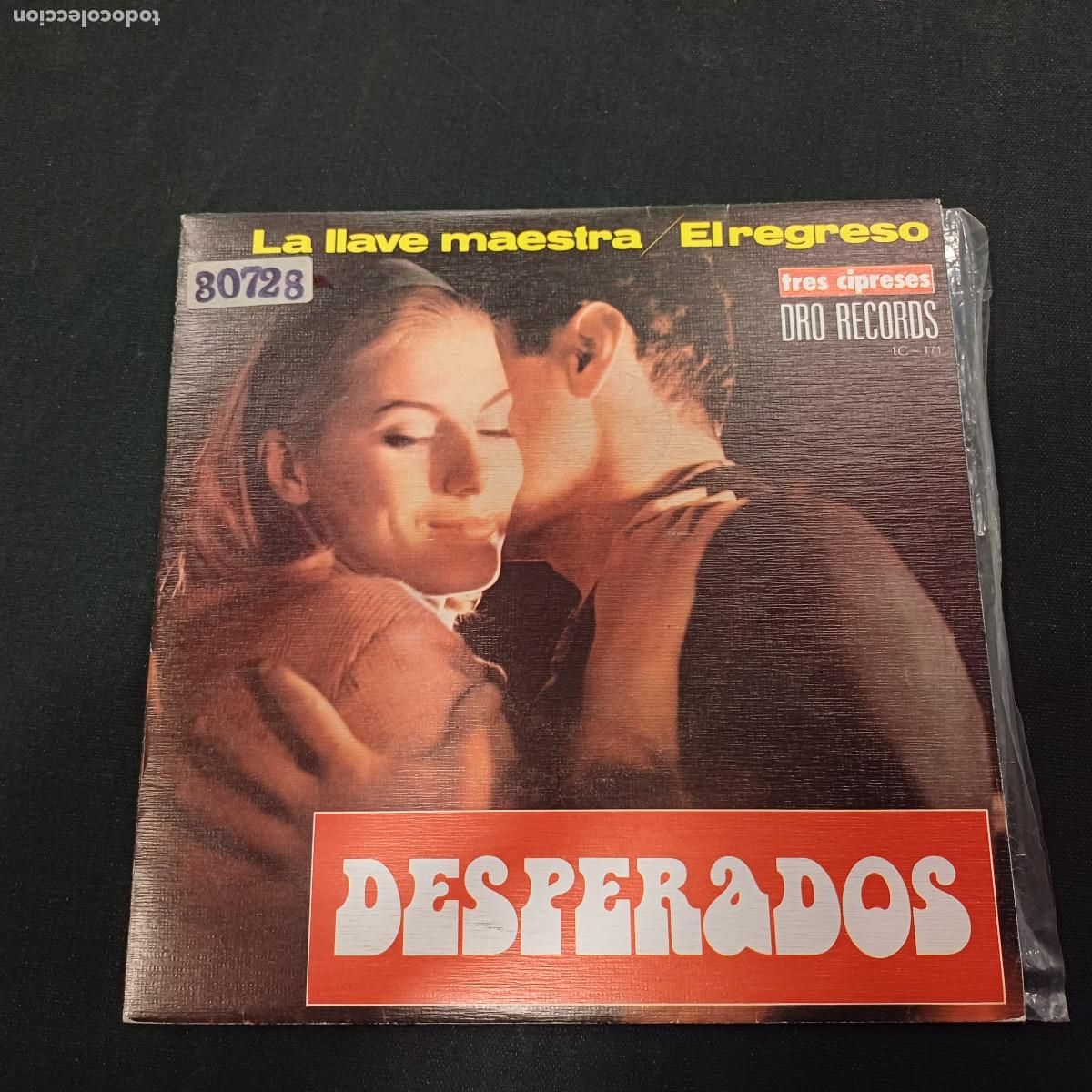 Discos de vinilo: DESPERADOS/LA LLAVE MAESTRA/SINGLE PROMOCIONAL.