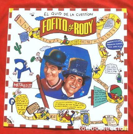 Discos de vinilo: FOFITO y RODI (LP 1988) EL QUID DE LA CUESTION - Los Payasos de la Tele