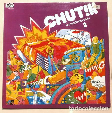 Discos de vinilo: CHUT ! - Efectos de Sonido (LP 1988) Le Monde des Bruits - Sonidos En la Calle de la Ciudad