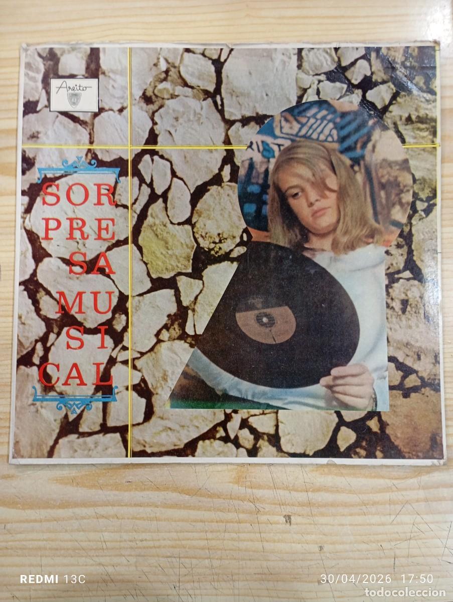 Discos de vinilo: RARO LP - SORPRESA MUSICAL DE CUBA - SELLO AREITO LD-3290