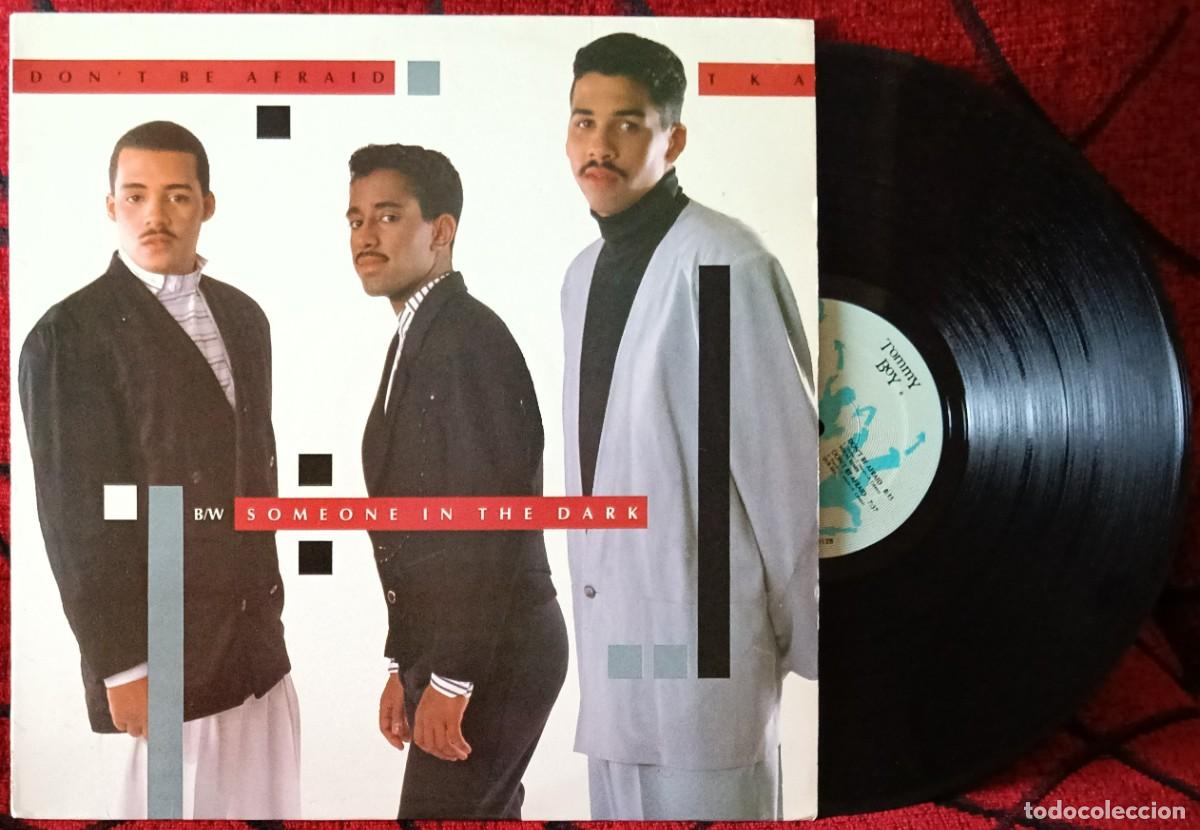 Discos de vinilo: TKA ** Dont Be Afraid ** MAXI SINGLE VINILO 1988 USA - Foto 1