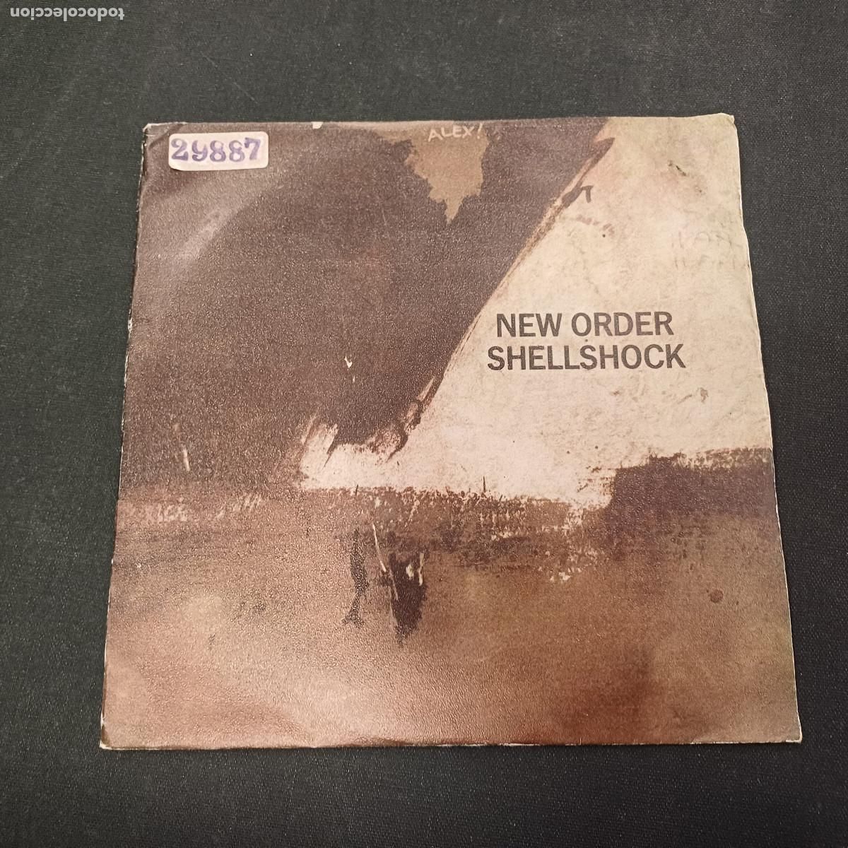 Discos de vinilo: NEW ORDER/SHELLSHOCK/SINGLE.