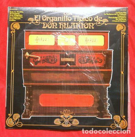 Discos de vinilo: EL ORGANILLO TIPICO DE DON HILARION (LP 1981) Canciones de Espa&ntilde;a