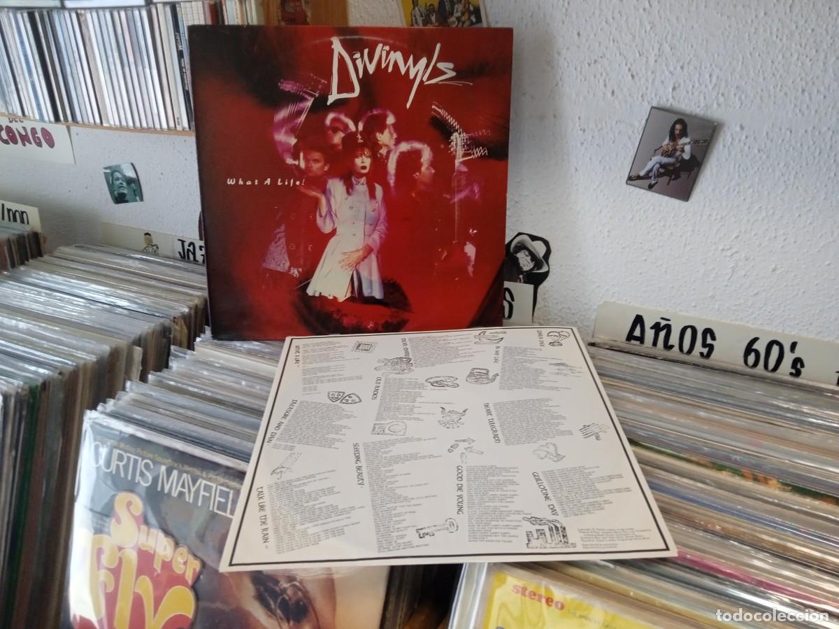 Discos de vinilo: Divinyls &ndash; What A Life!. Lp edici&oacute;n Australia 1985. Con inner. Sello chrysalis